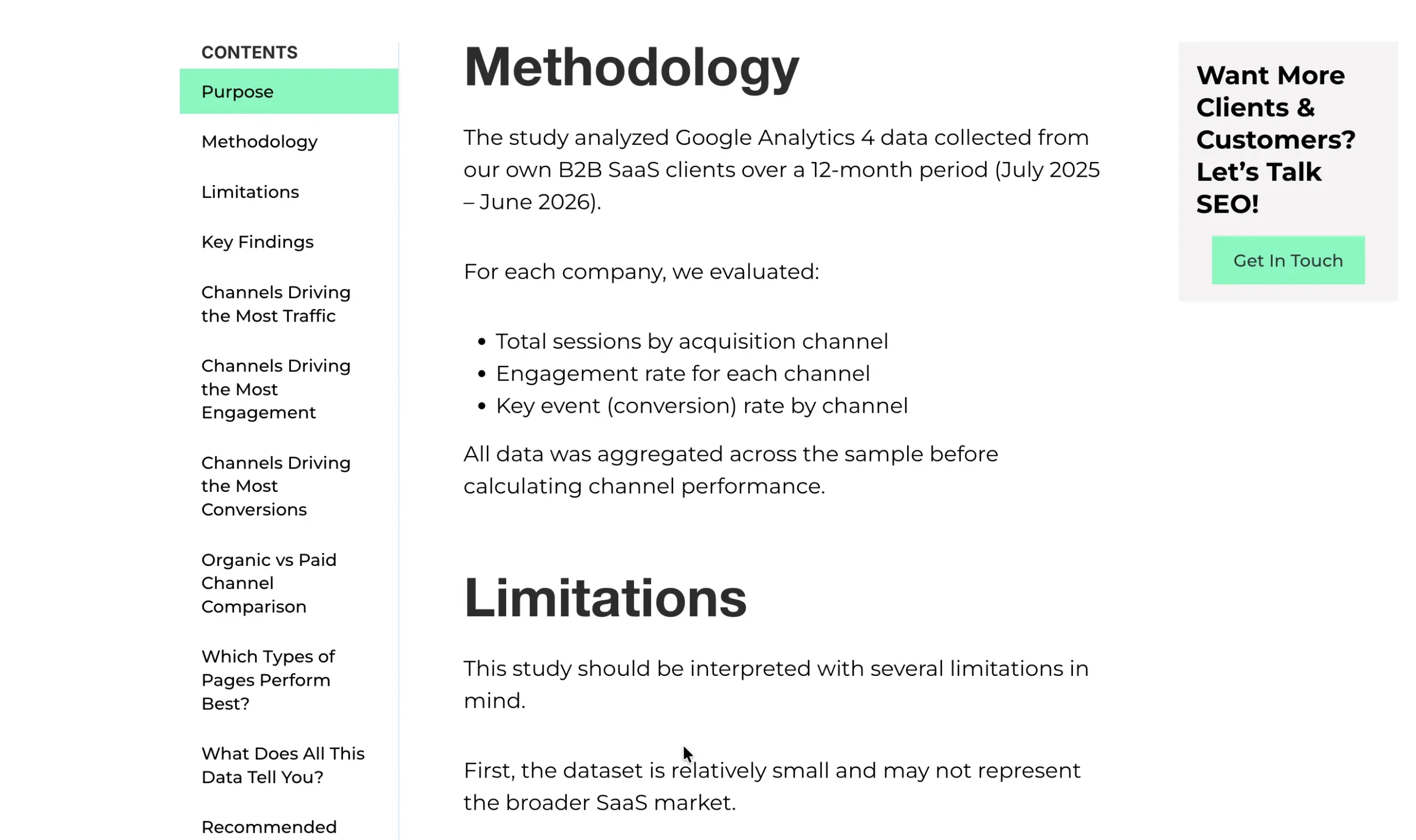 Position Digital's study on the best SaaS marketing channels.