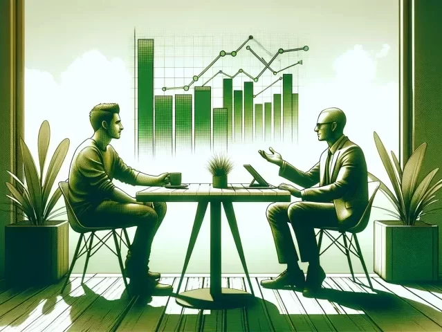 Digital PR team building relationships with B2B journalists.