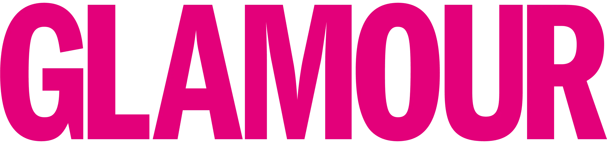 Glamour logo.