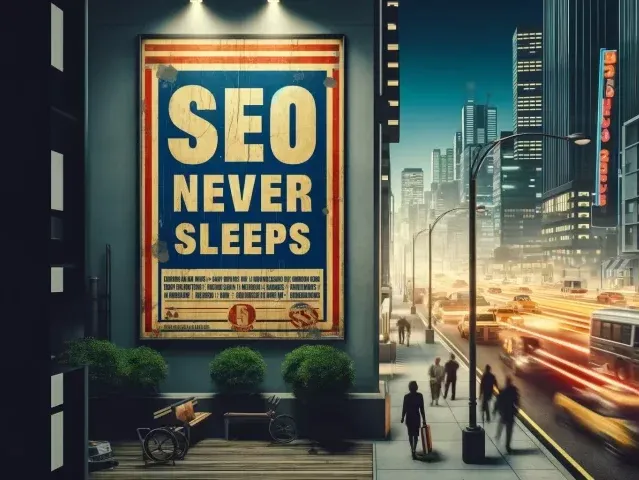 SEO working around the clock for a professional services firm.