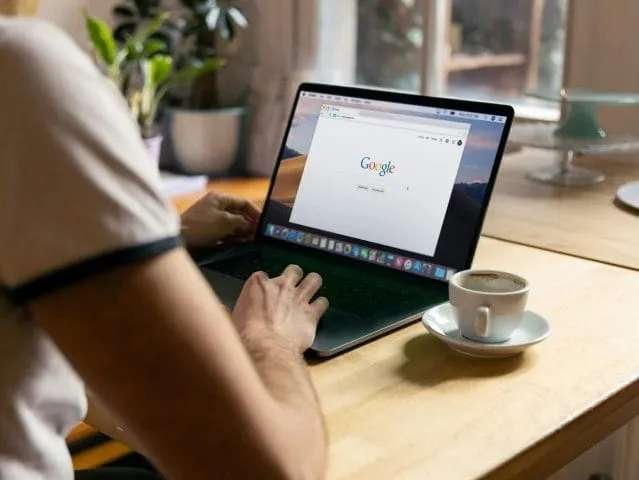 A Google search for a B2B SaaS product.