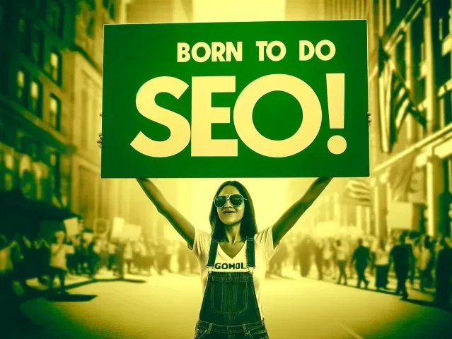 Woman at an SEO strategy agency who was born to do SEO.