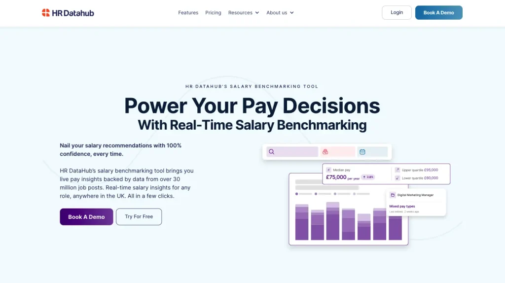 SaaS landing page hero section with strong value proposition, call to action, and visual focus on key product benefits.