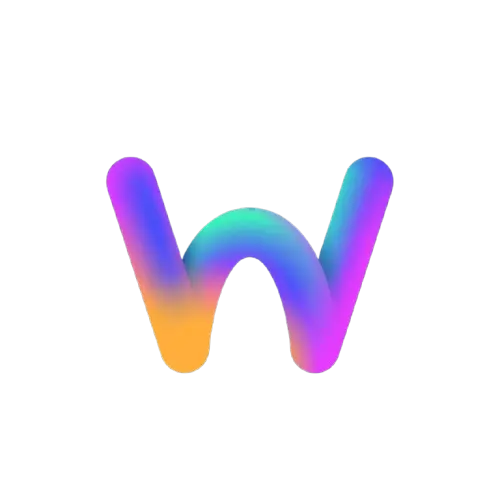 Gradient "W" logo for a B2B SaaS SEO agency, symbolizing AI SEO services, content marketing, and digital PR for startups.