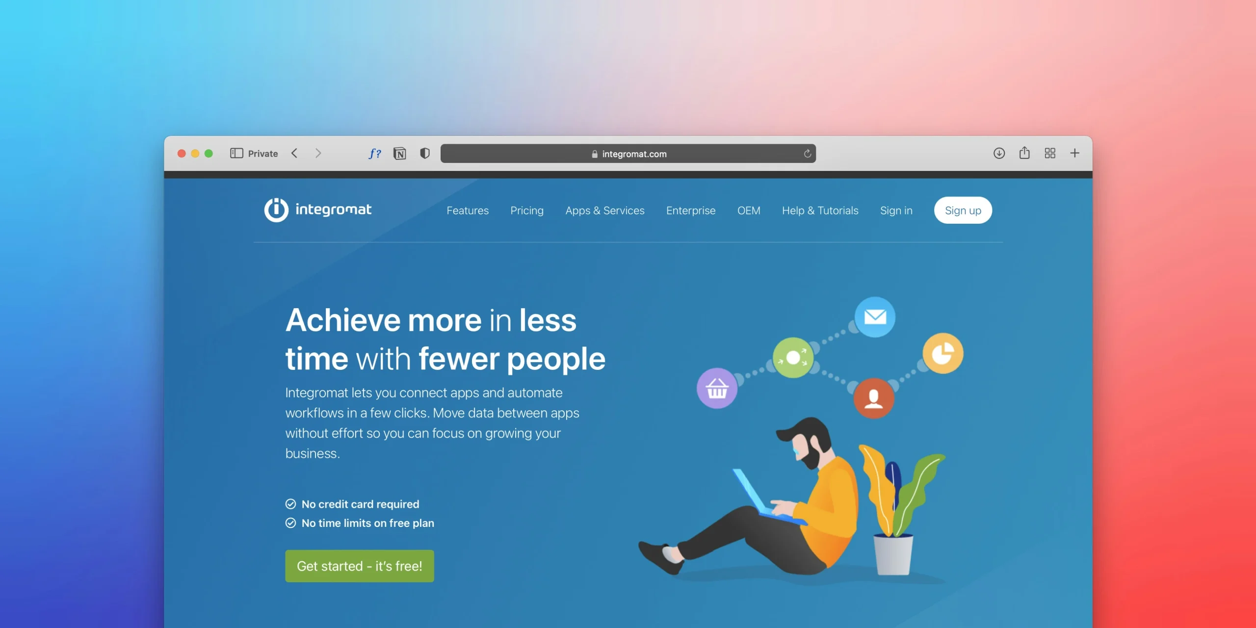 An illustration of a SaaS product.