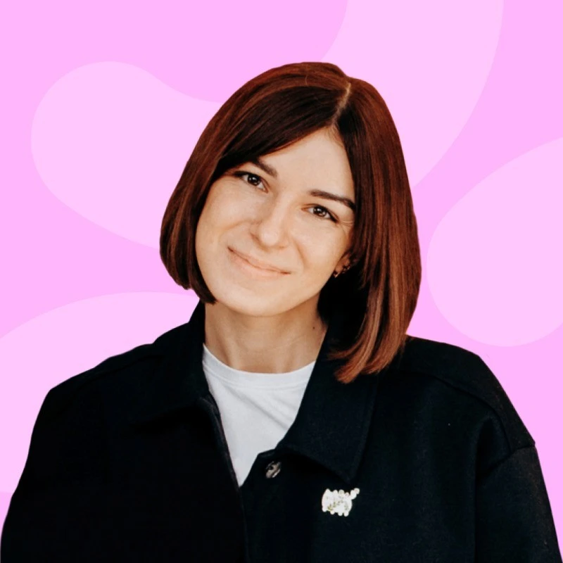 The headshot of Anastasiya Khvin.