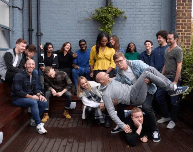 Picture of HR Datahub team.