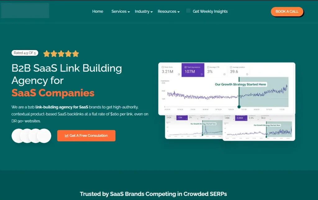 SERP Forge homepage.