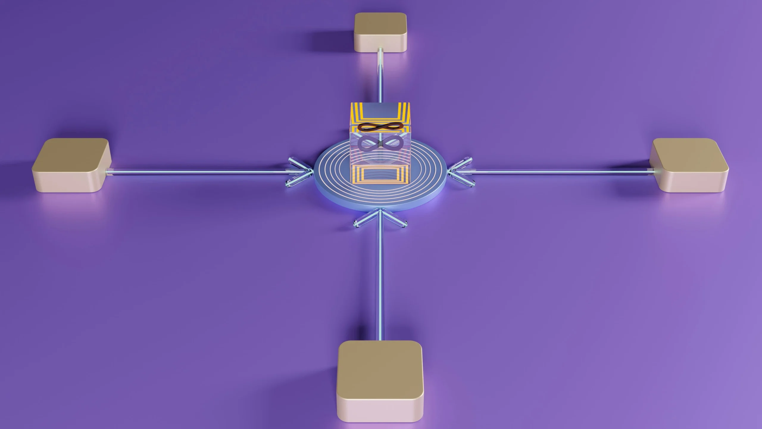 An AI agent connecting to different APIs.